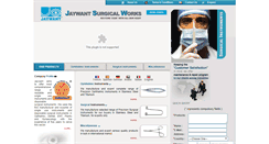Desktop Screenshot of jaywantsurgical.net